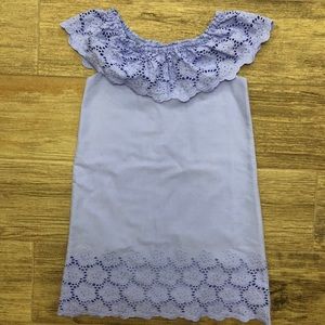 Cat & Jack Violet Eyelet Dress